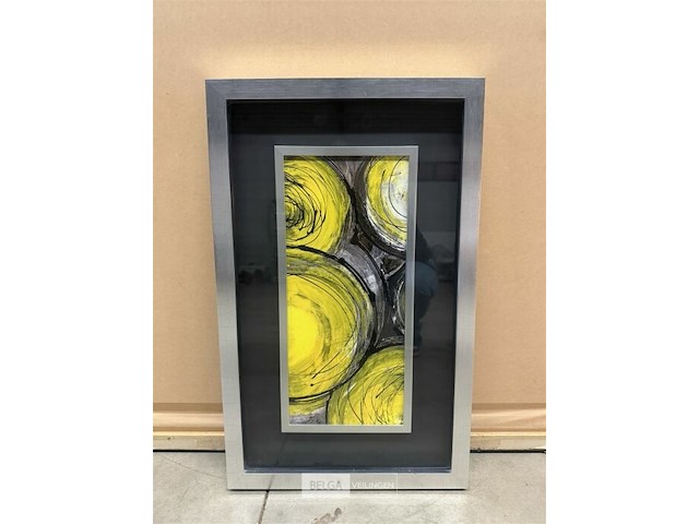 Prentkunst rushhour taxi i - afbeelding 1 van  1