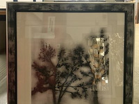 Prentkunst silvery trees - afbeelding 1 van  2