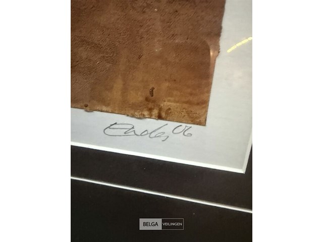 Prentkunst zilver vlak - afbeelding 2 van  2