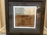 Prentkunst zilver vlak - afbeelding 1 van  2