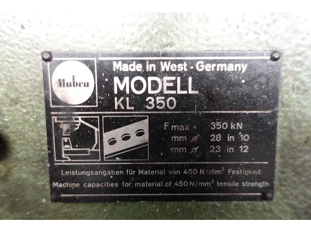 Pres mubea - afbeelding 8 van  10