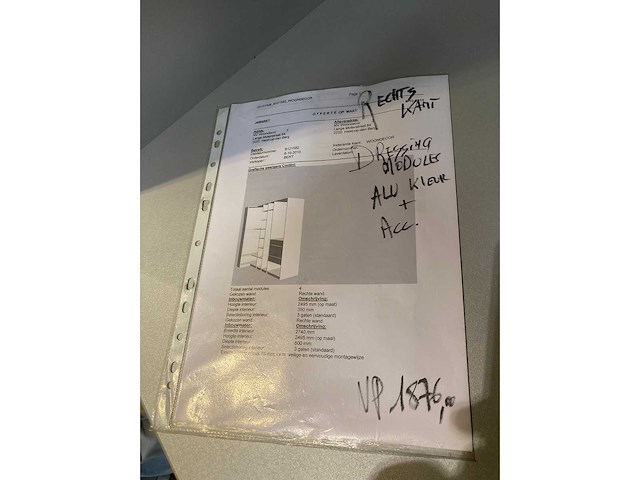 Presentatie blok mat alle inhoud (dressigs en schuifdeuren) - afbeelding 35 van  51