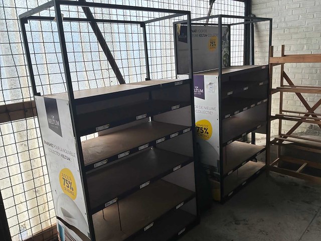 Presentatie rek (2x) - afbeelding 1 van  8