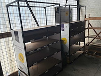 Presentatie rek (2x) - afbeelding 1 van  8