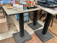 Presentatie tafel 50 x 50 cm (3x) - afbeelding 1 van  1