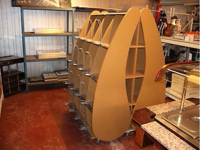 Presentatiemeubel wijn - afbeelding 1 van  5