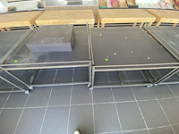 Presentatietafels op wielen (2st) - afbeelding 1 van  4