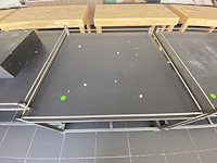 Presentatietafels op wielen (2st) - afbeelding 2 van  4