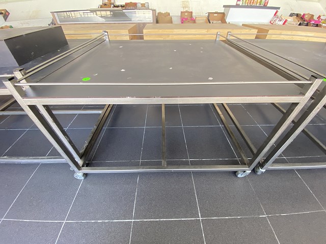 Presentatietafels op wielen (2st) - afbeelding 4 van  4
