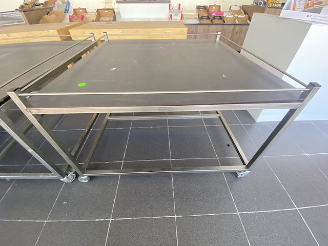 Presentatietafels op wielen (2st) - afbeelding 4 van  4