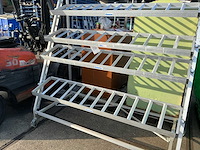 Presenteer mobiele fruitkist rek - afbeelding 1 van  2