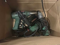 Pressmachine, slagmoersleutel en heteluchtpistool - afbeelding 2 van  4