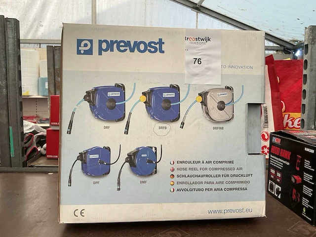 Prevost drfb persluchtslang haspel - afbeelding 1 van  2