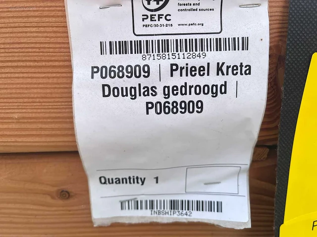 Prieel kreta douglas 365x365x250cm tuindeco - afbeelding 6 van  6