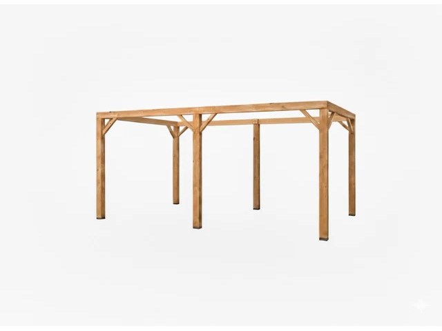 Prieel met schaduwdoek - afbeelding 1 van  5