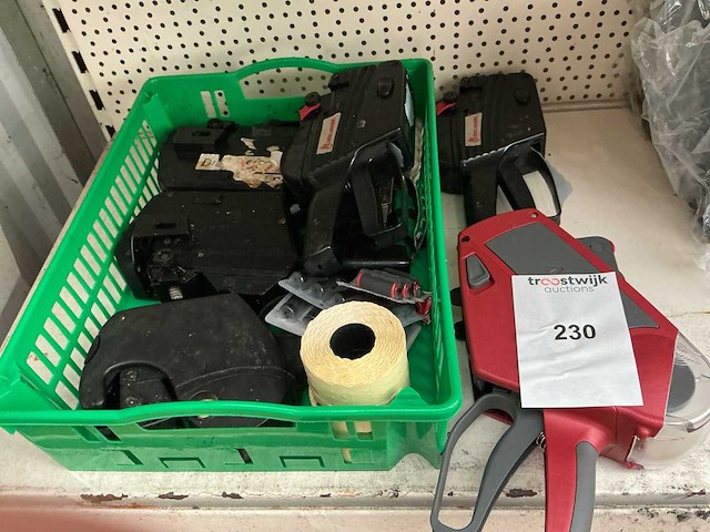 Prijs tangen (6x) - afbeelding 1 van  1