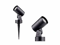 Prikspot gu10 fitting zwart draaibaar waterdicht(8x) - afbeelding 5 van  7