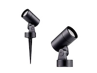 Prikspot modern gu10 fitting draaibaar waterdicht (12x) - afbeelding 3 van  5