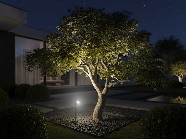 Prikspot tuinlamp gu10 fitting 60cm zwart draaibaar waterdicht(4x) - afbeelding 8 van  12
