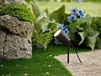 Prikspot tuinlamp gu10 fitting zand zwart draaibaar waterdicht(20x) - afbeelding 6 van  8