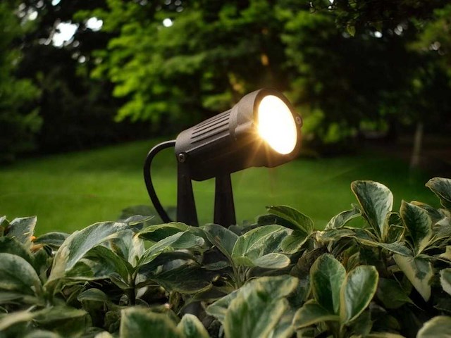 Prikspot tuinlamp gu10 fitting zand zwart waterdicht(10x) - afbeelding 1 van  3