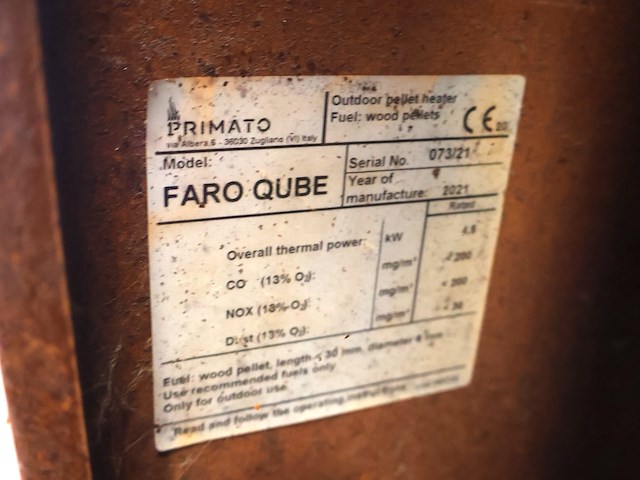 Primato pellet terraswarmer (x2) - afbeelding 9 van  9