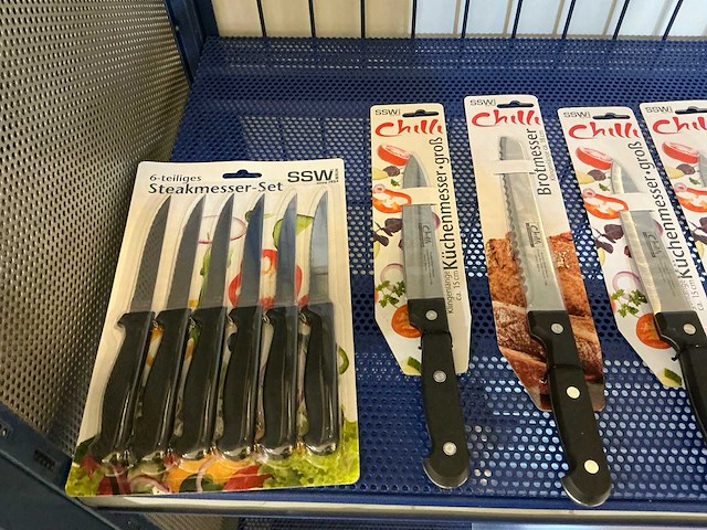 Primo co3 infrarood warme luchtoven en diverse professionele koksmessen - afbeelding 5 van  6