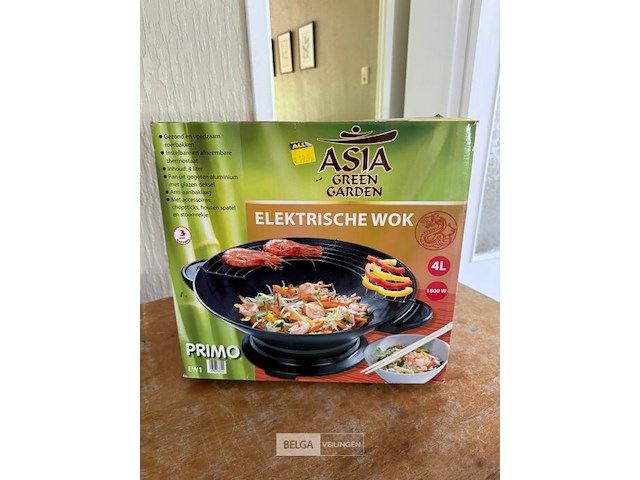 Primo ew1 elektrische wok - afbeelding 2 van  2