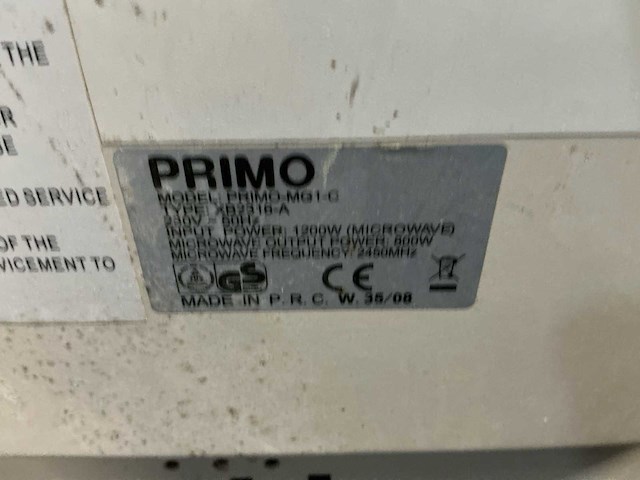 Primo mg1-c magnetron - afbeelding 3 van  3