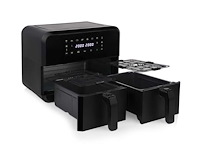 Princess - dubbele friteuse - met heteluchtfunctie en timer - afbeelding 3 van  5