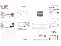 Princess diamant 1.52ct – e/vs1 – igi - afbeelding 4 van  4