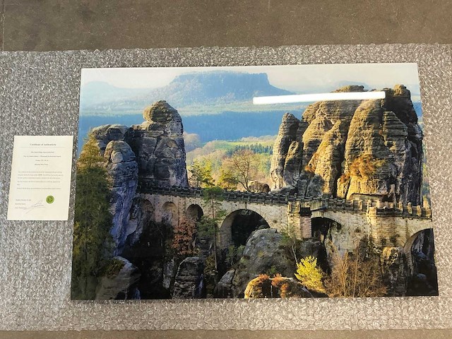Print “bastei bridge, saxon” - afbeelding 1 van  3
