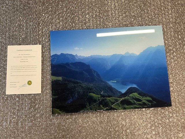 Print “echoes above königsee” - afbeelding 1 van  3