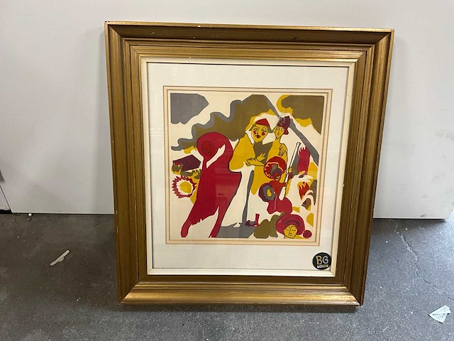 Print met kader - afbeelding 1 van  5