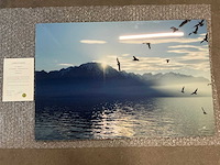 Print “swinging birds” - afbeelding 1 van  3