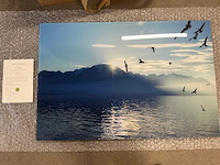 Print “swinging birds” - afbeelding 1 van  3