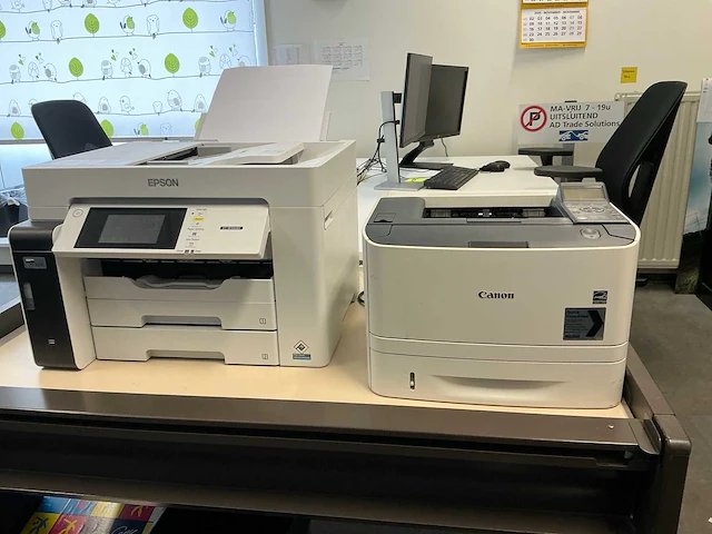 Printer (2x) - afbeelding 1 van  9