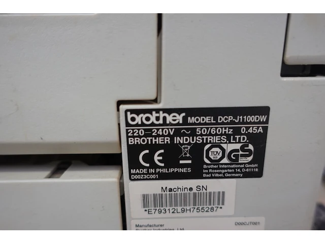 Printer brother - afbeelding 3 van  3