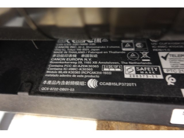 Printer canon - afbeelding 5 van  7
