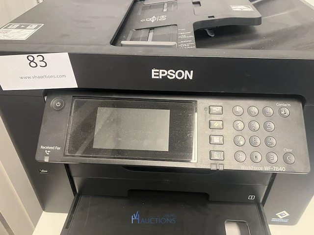 Printer epson wf-7840 - afbeelding 2 van  4