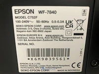 Printer epson wf-7840 - afbeelding 3 van  4