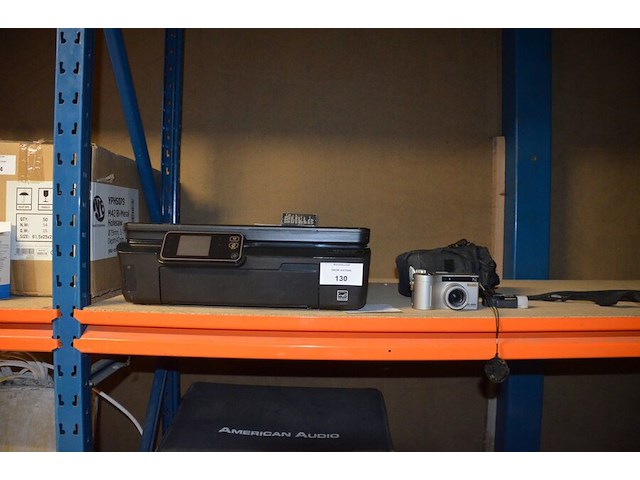 Printer hp 5520, fototoestel kodak dc4800 in opbergtas - afbeelding 1 van  7