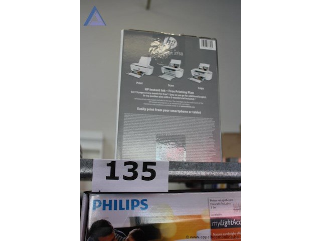 Printer, hp, deskjet 3750, werking niet gekend - afbeelding 1 van  1