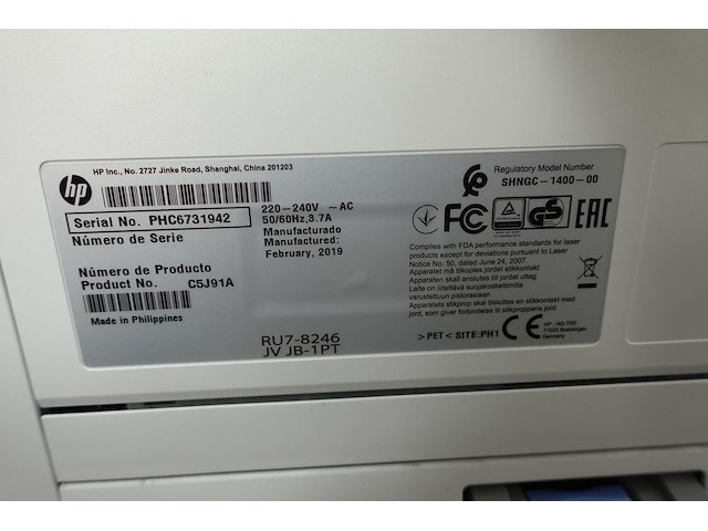 Printer hp + frankeermachine - afbeelding 8 van  9
