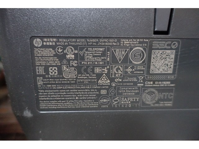 Printer hp - afbeelding 3 van  3