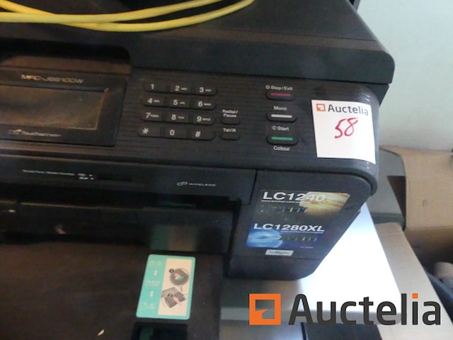 Printer, scanner, fax, brother mfc-j6910dw kopieerapparaat - afbeelding 4 van  6