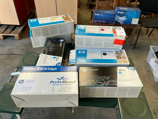 Printercartridges (10x) - afbeelding 1 van  12