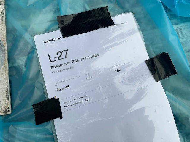 Prissmacer pris. pre. leeds vloertegel (156x) - afbeelding 2 van  3