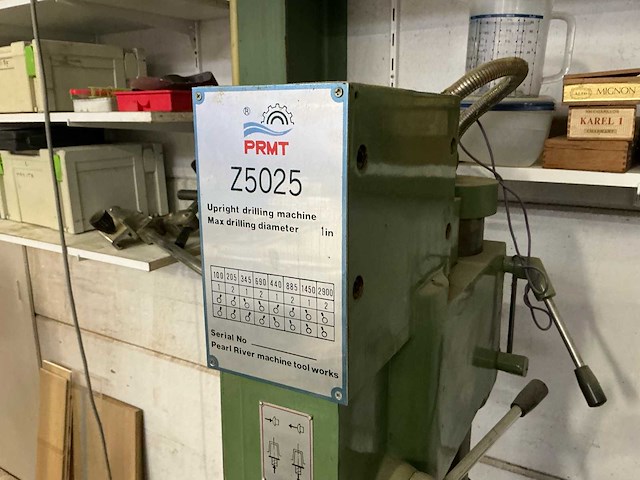 Prmt z5025 kolomboormachine - afbeelding 6 van  8
