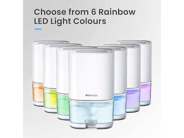 Pro breeze 1000ml luchtontvochtiger - afbeelding 2 van  5